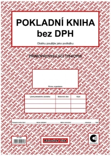 POKLADNÍ KNIHA BEZ DPH A4 PT238