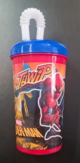 LAHEV NA PITÍ S BRČKEM 400ML SPIDERMAN