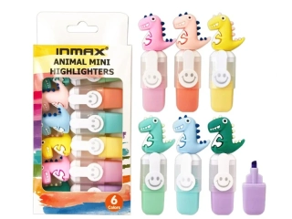 ZVÝRAZŇOVAČ MINI SADA 6 KS DINO
