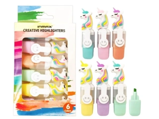 ZVÝRAZŇOVAČ MINI SADA 6 KS UNICORN