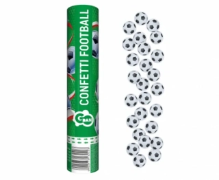 VYSTŘELOVACÍ KONFETY FOOTBALL 30CM
