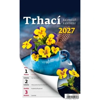 TÝDENNÍ TRHACÍ KALENDÁŘ A5 2027