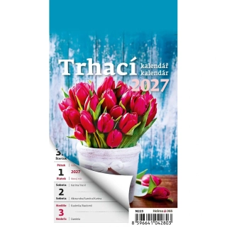 TÝDENNÍ TRHACÍ KALENDÁŘ A6 2027