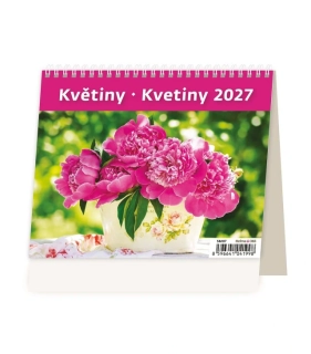 STOLNÍ KALENDÁŘ MINI KVĚTINY 2027