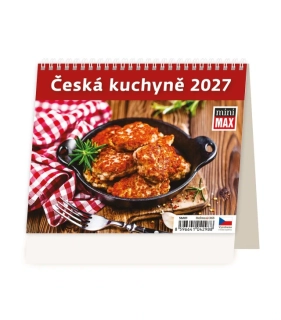 STOLNÍ KALENDÁŘ MINI ČESKÁ KUCHYNĚ 2027