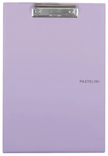 JEDNODESKA S KLIPEM A4 PLAST PASTELINI FIALOVÁ
