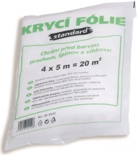 KRYCÍ FOLIE 4x5 M 7µ