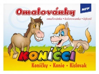 OMALOVÁNKY A5 MFP KONÍČCI