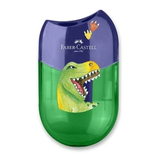 OŘEZÁVÁTKO FABER-CASTELL DINOSAURUS,2 OTVORY