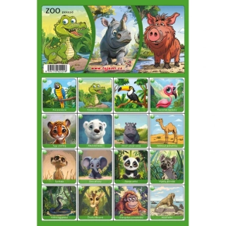 PEXESO A4 ZOO