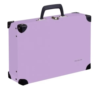 KUFŘÍK LAMINO KOVANÝ PASTELINI FIALOVÝ 34 cm