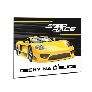 DESKY NA ČÍSLICE SPEED RACE