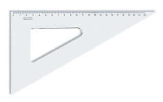 PRAVÍTKO TROJÚHELNÍK 22 CM