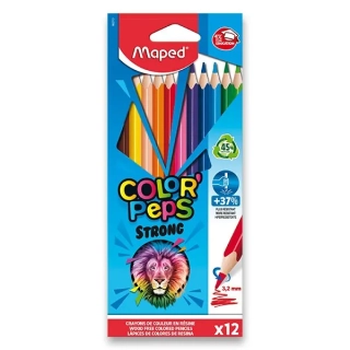 PASTELKY MAPED COLOR'PEPS STRONG - 12 BAREV