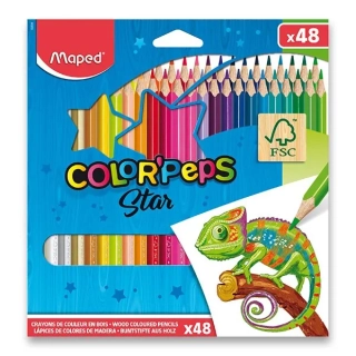 PASTELKY MAPED COLOR'PEPS - 48 BAREV