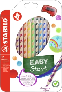 PASTELKY STABILO EASYCOLORS SADA 12BAREV PRO PRAVÁKY