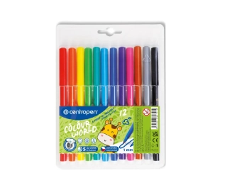 FIX CENTROPEN 7550/12 BAREV TROJHRANNÉ