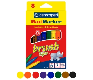 FIX CENTROPEN SADA 8773/8 BAREV BRUSH