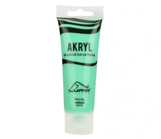 BARVY AKRYLOVÉ 75ML,  PASTEL ZELENÁ LUMA
