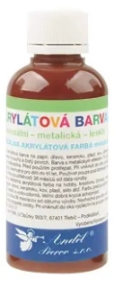 BARVA AKRYLÁTOVÁ 50 G, TMAVĚ HNĚDÁ LESKLÁ